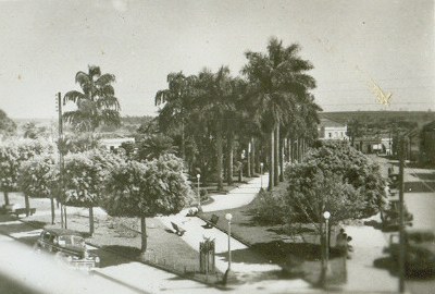 Praça Dr. Gama, no centro da cidade