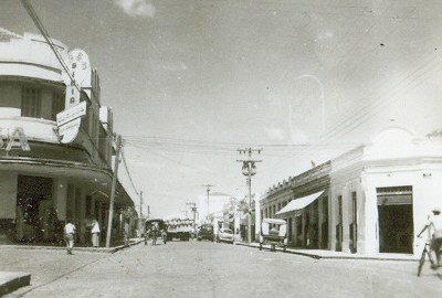 Vista Parcial da rua Barão do Rio Branco