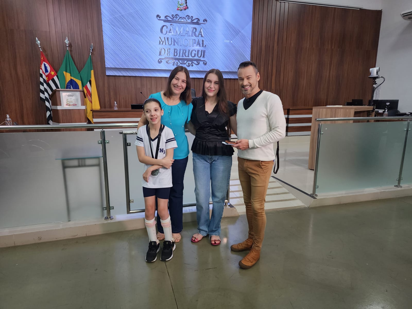 Câmara Municipal de Birigui recebe Rede Alesp para gravações