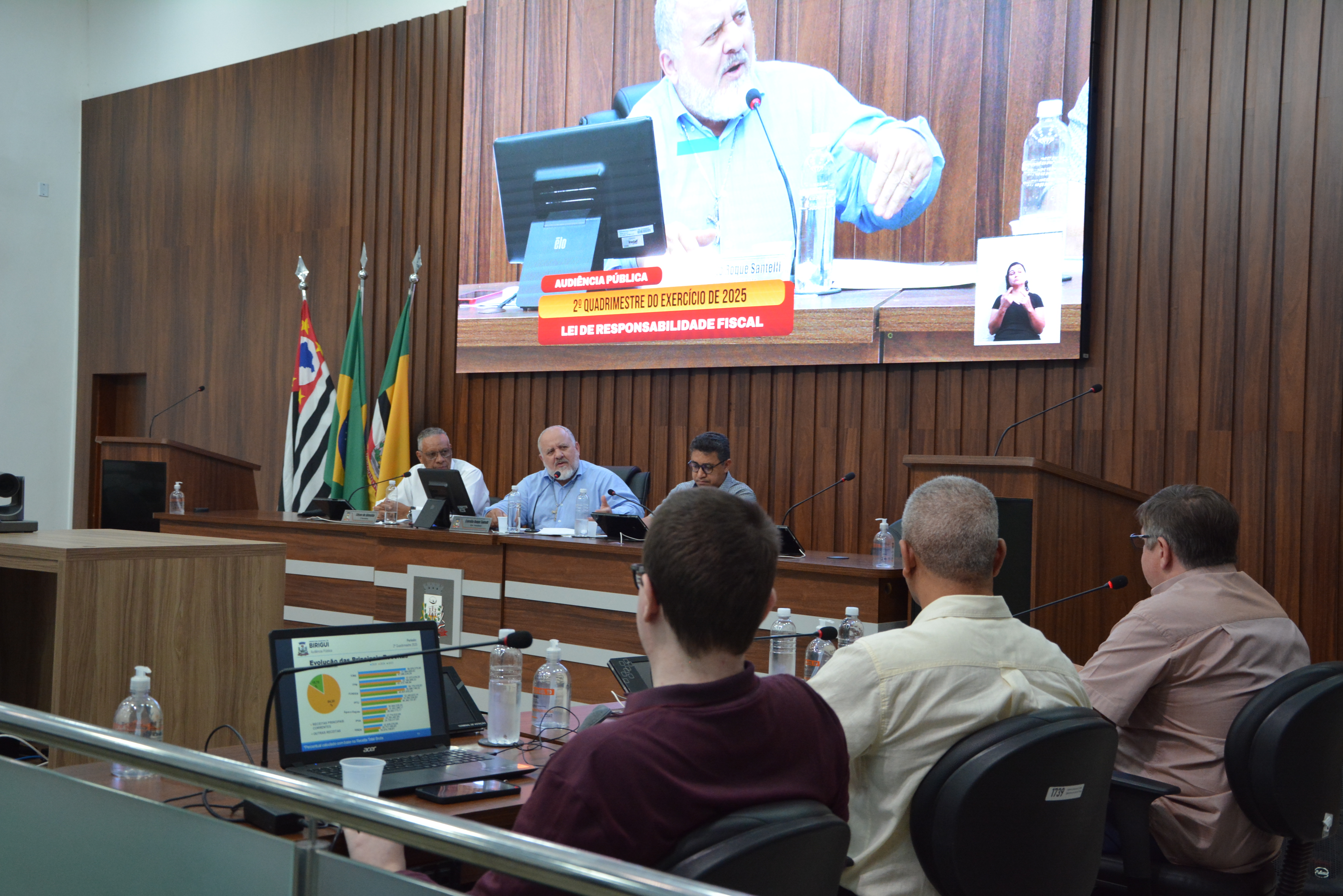 Câmara realiza Audiência de Prestação de Contas do 2° Quadrimestre de 2025