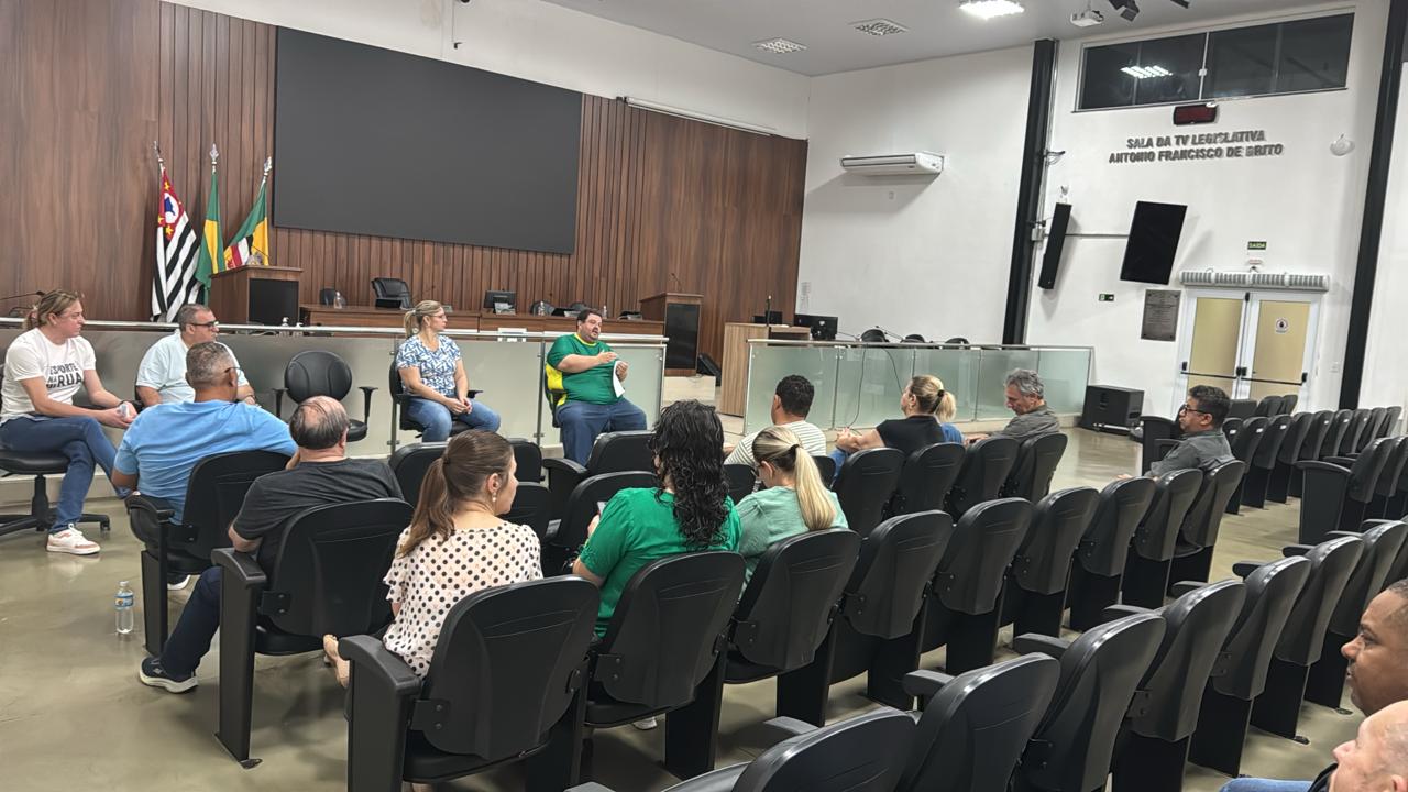 Câmara realiza encontro com a Secretaria de Esportes