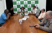 Mesa Diretora da Câmara se reúne com a prefeita para tratar de assuntos de interesse municipal