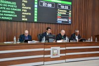 Primeira Sessão Ordinária conta com dois adiamentos, uma aprovação e uma rejeição