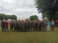 Vice-Presidente da Câmara participa de solenidade no Tiro de Guerra.